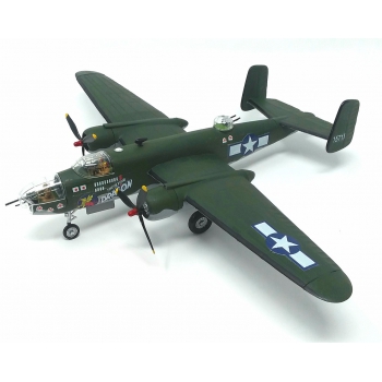 Plastikmodell - ATLANTIS Models 1:64 B-25 Flying Dragon mit Drehständer - AMCH216